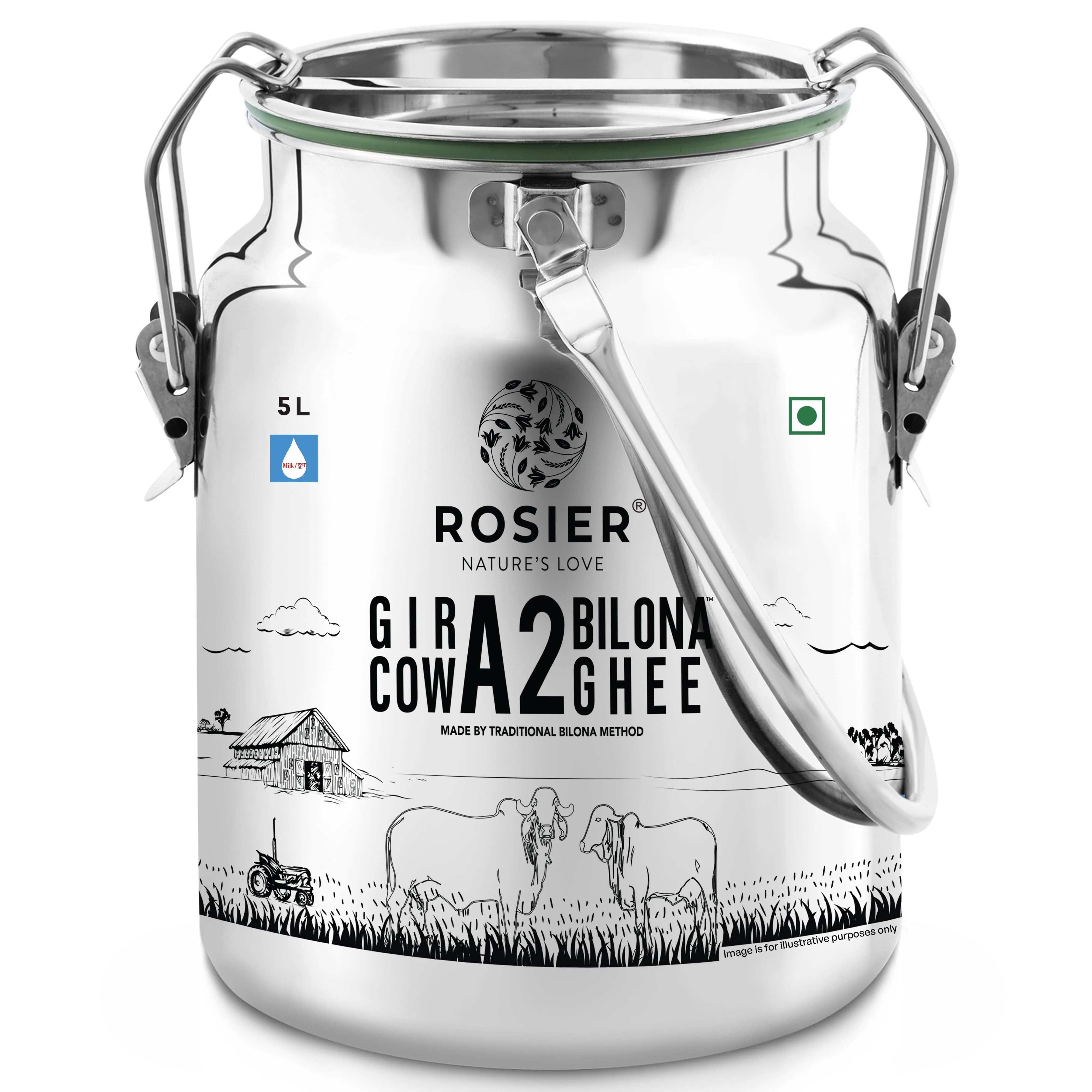 Gir Cow A2 Ghee - Made From Curd - Image 15