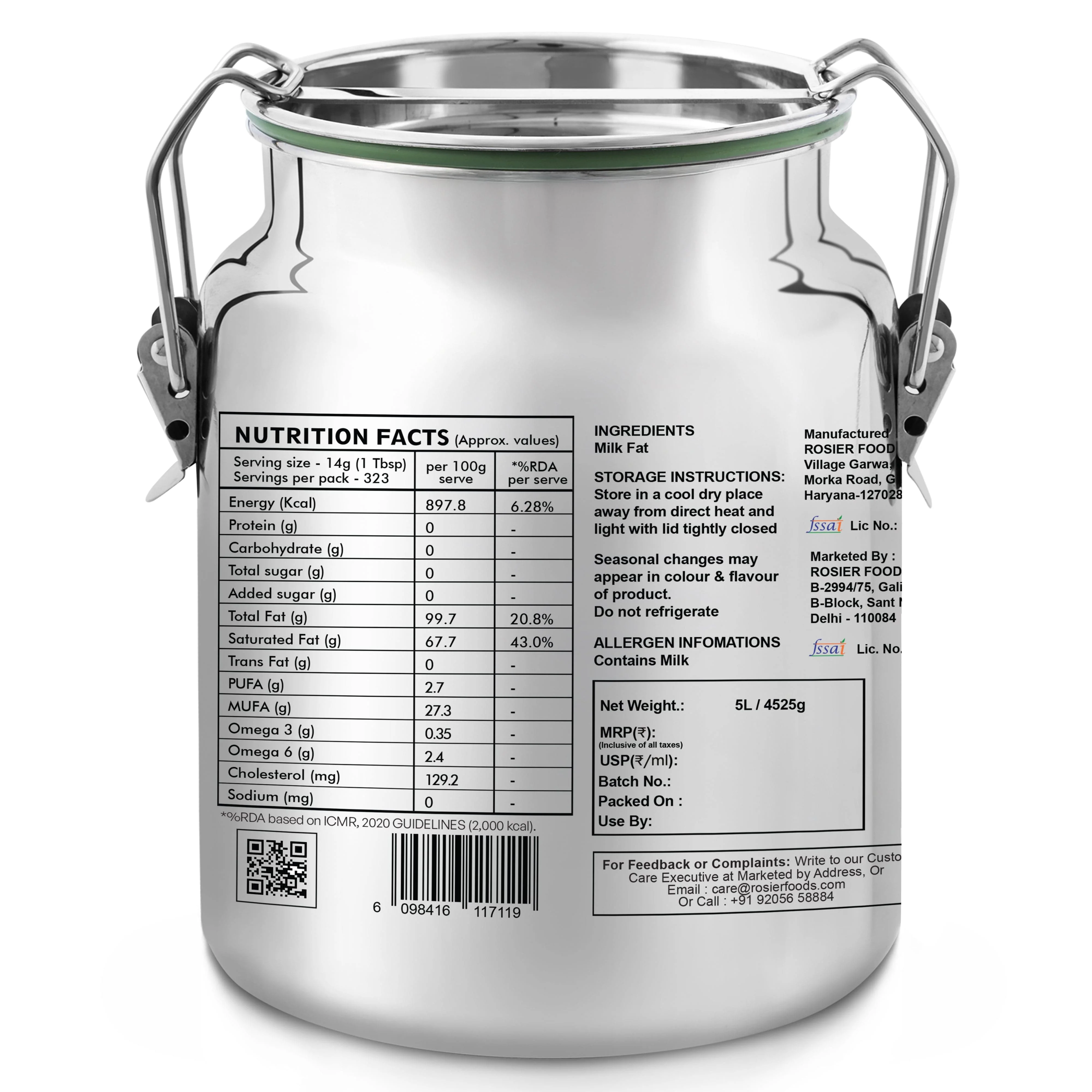 Gir Cow A2 Ghee - Made From Curd - Image 16