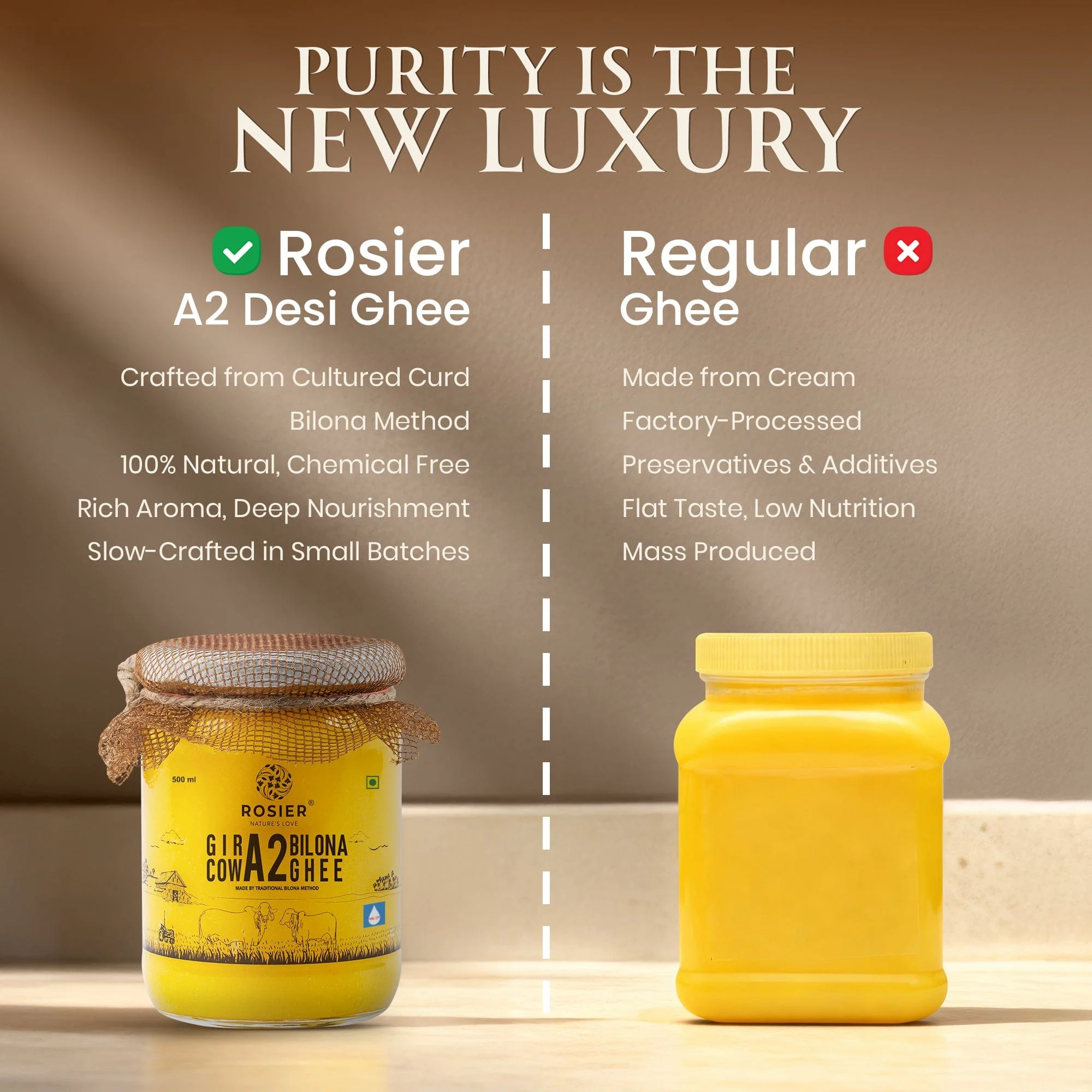 Gir Cow A2 Ghee - Made From Curd - Image 6