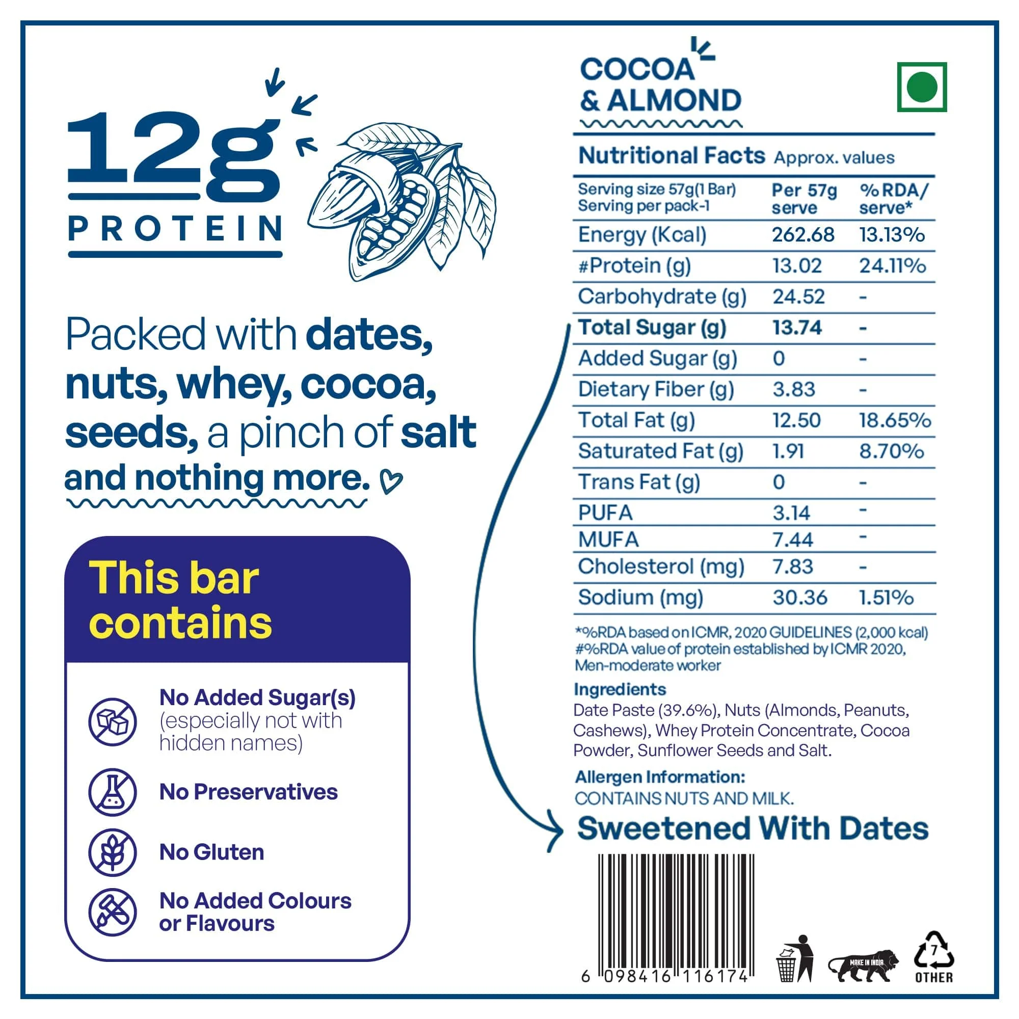 Better Bars Cocoa & Almond - Image 5