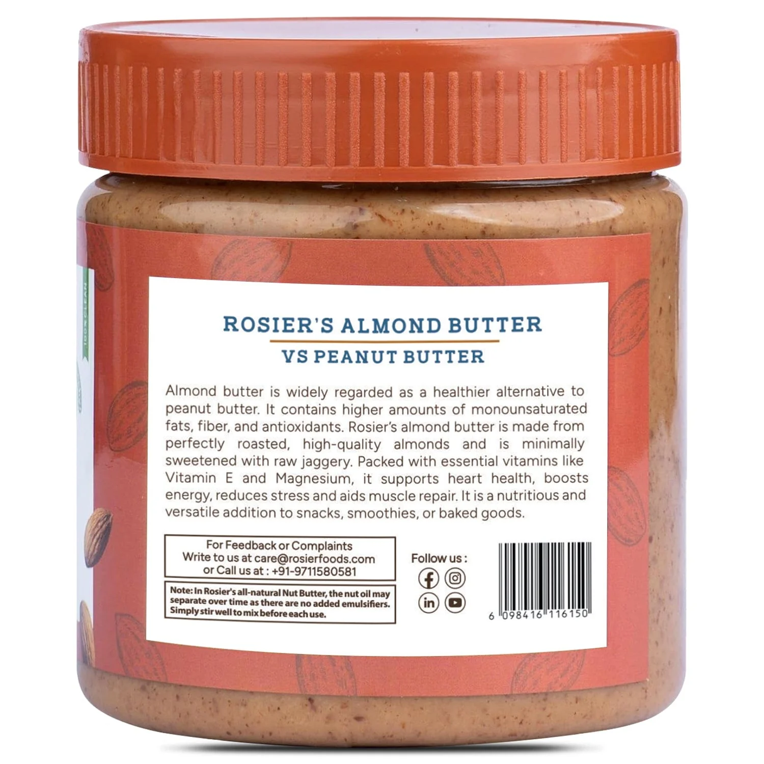Almond Butter Crunchy - Image 8
