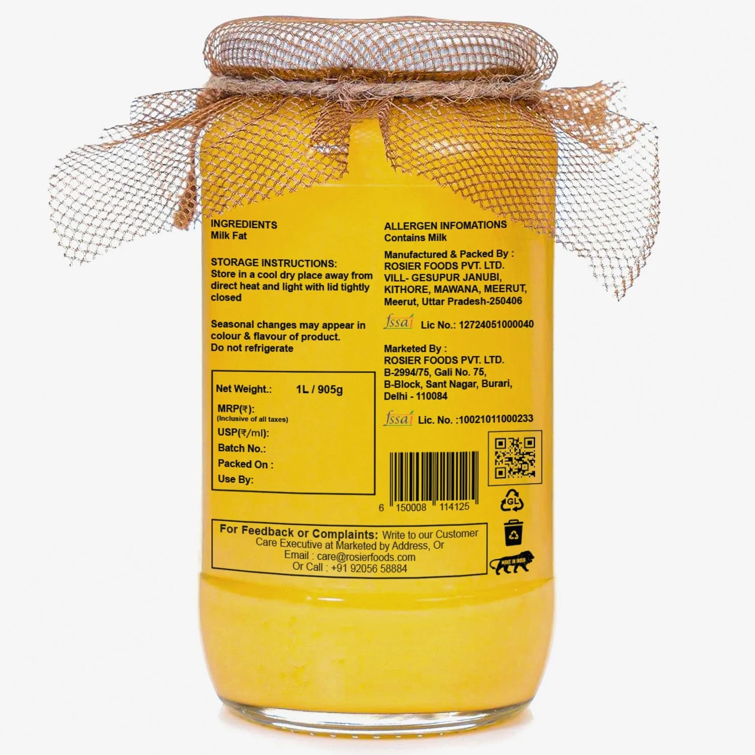 Gir Cow A2 Ghee - Made From Curd - Image 13