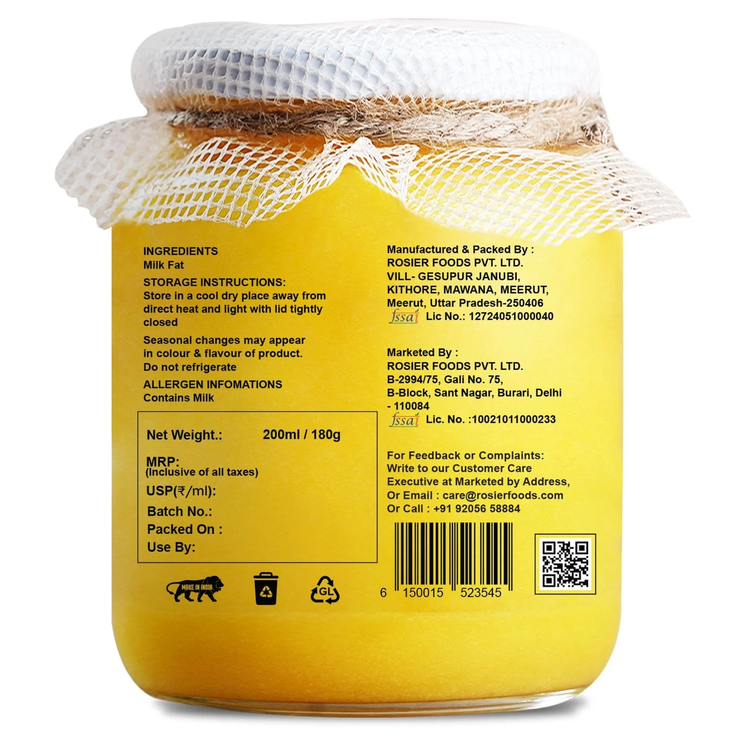 Gir Cow A2 ghee - Made From Curd - Image 11