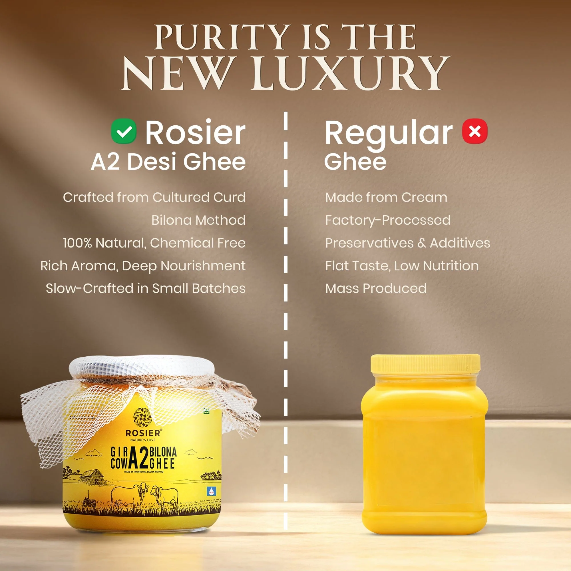 Gir Cow A2 ghee - Made From Curd - Image 6