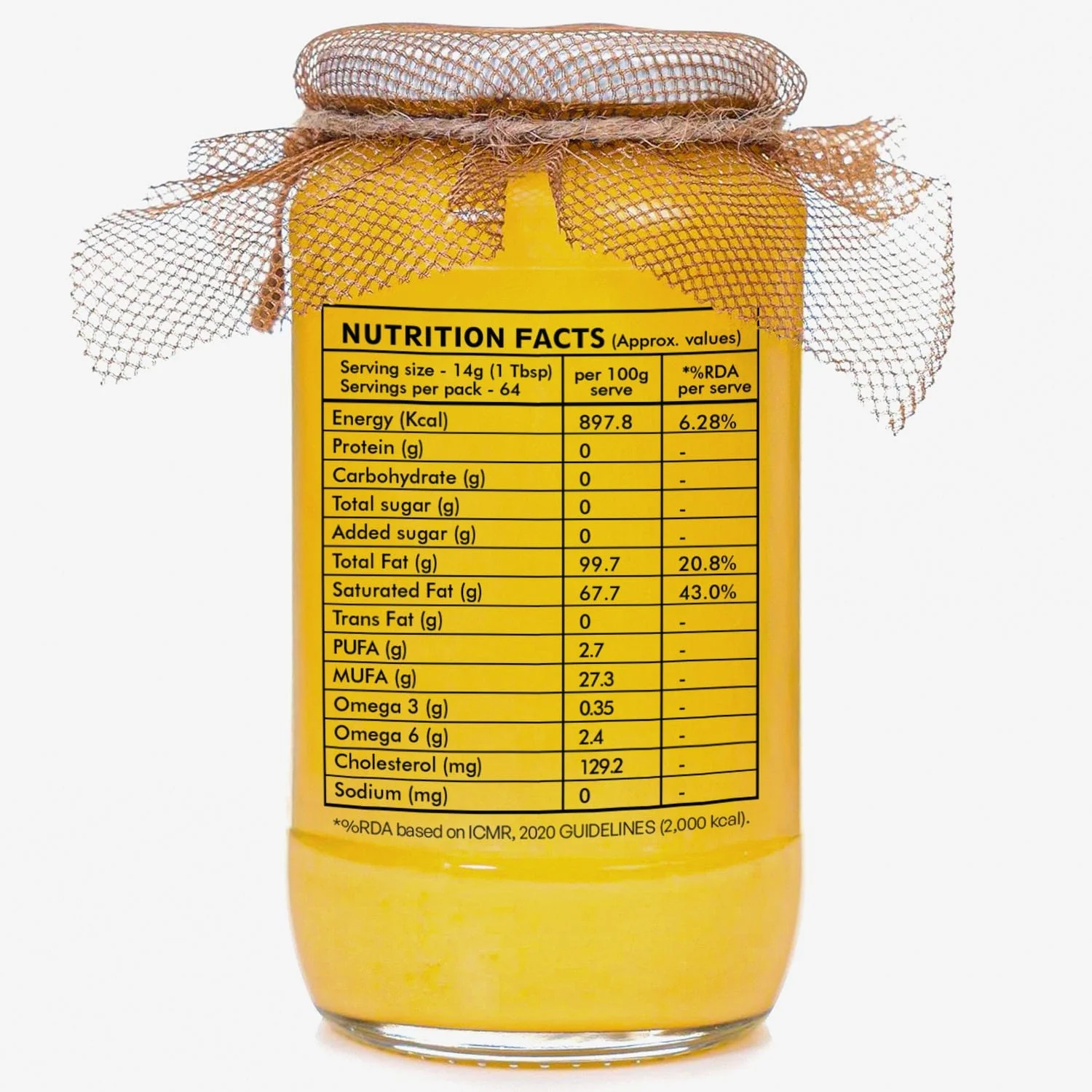 Gir Cow A2 ghee - Made From Curd (1 Ltr) - Image 11