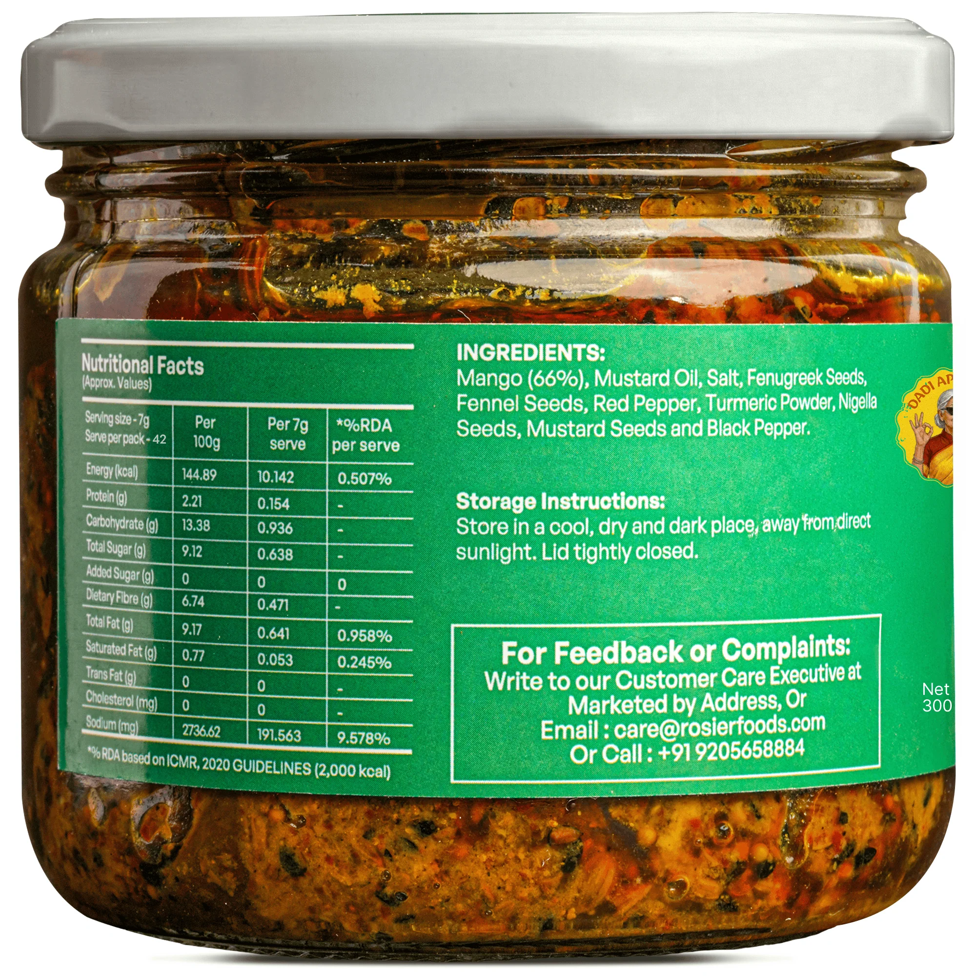 Mango Pickle - Natural Sun Dried - Image 10