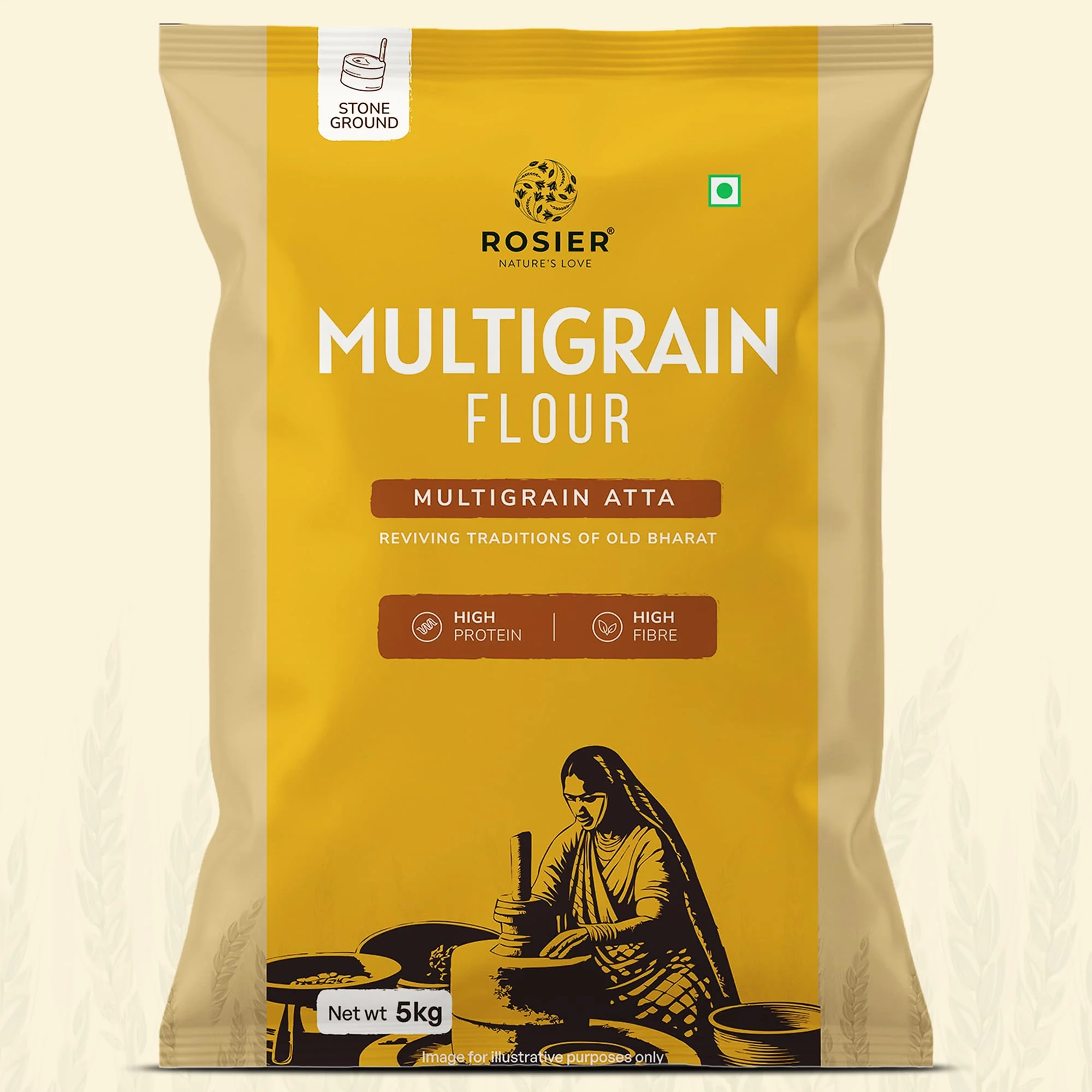 Khapli Multigrain Atta (5Kg) - Image 2
