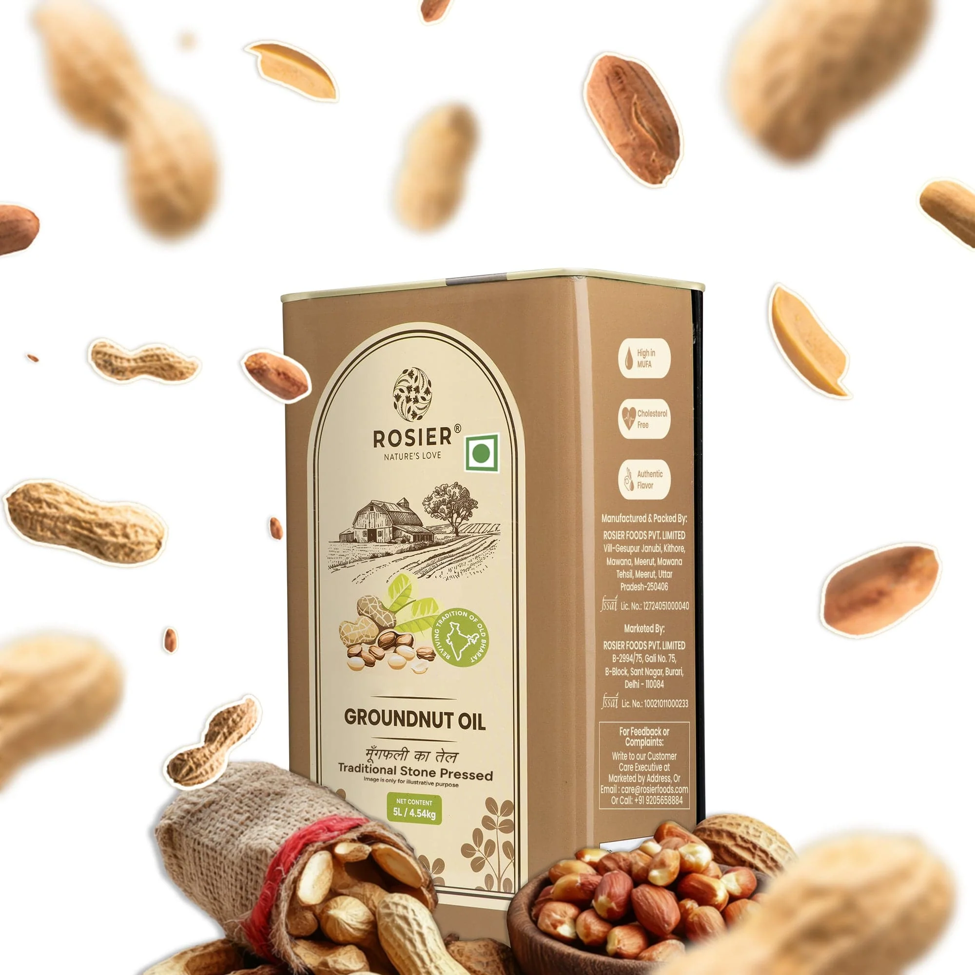 Stone Pressed Groundnut Oil - Image 11