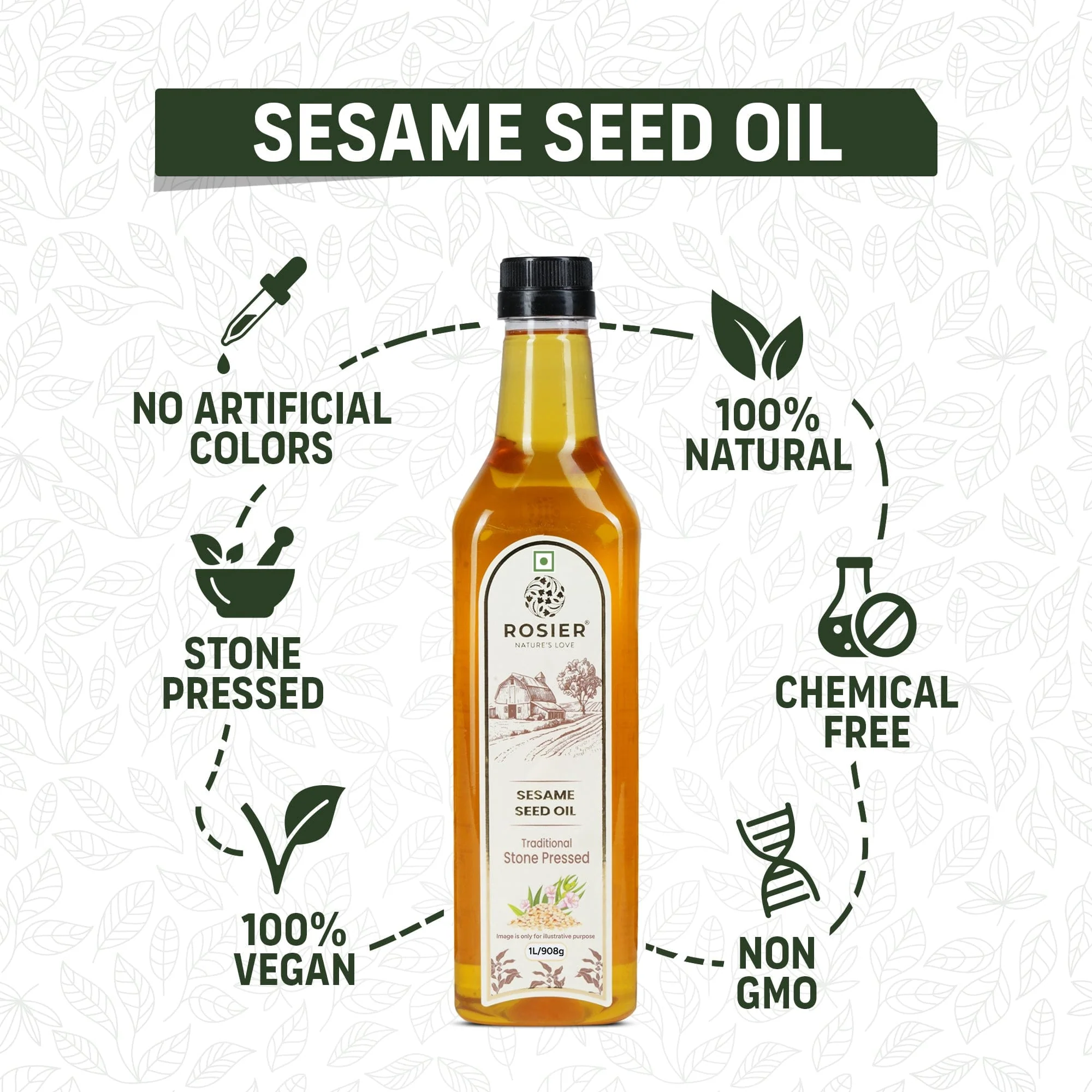Stone Pressed Sesame Oil - Image 6
