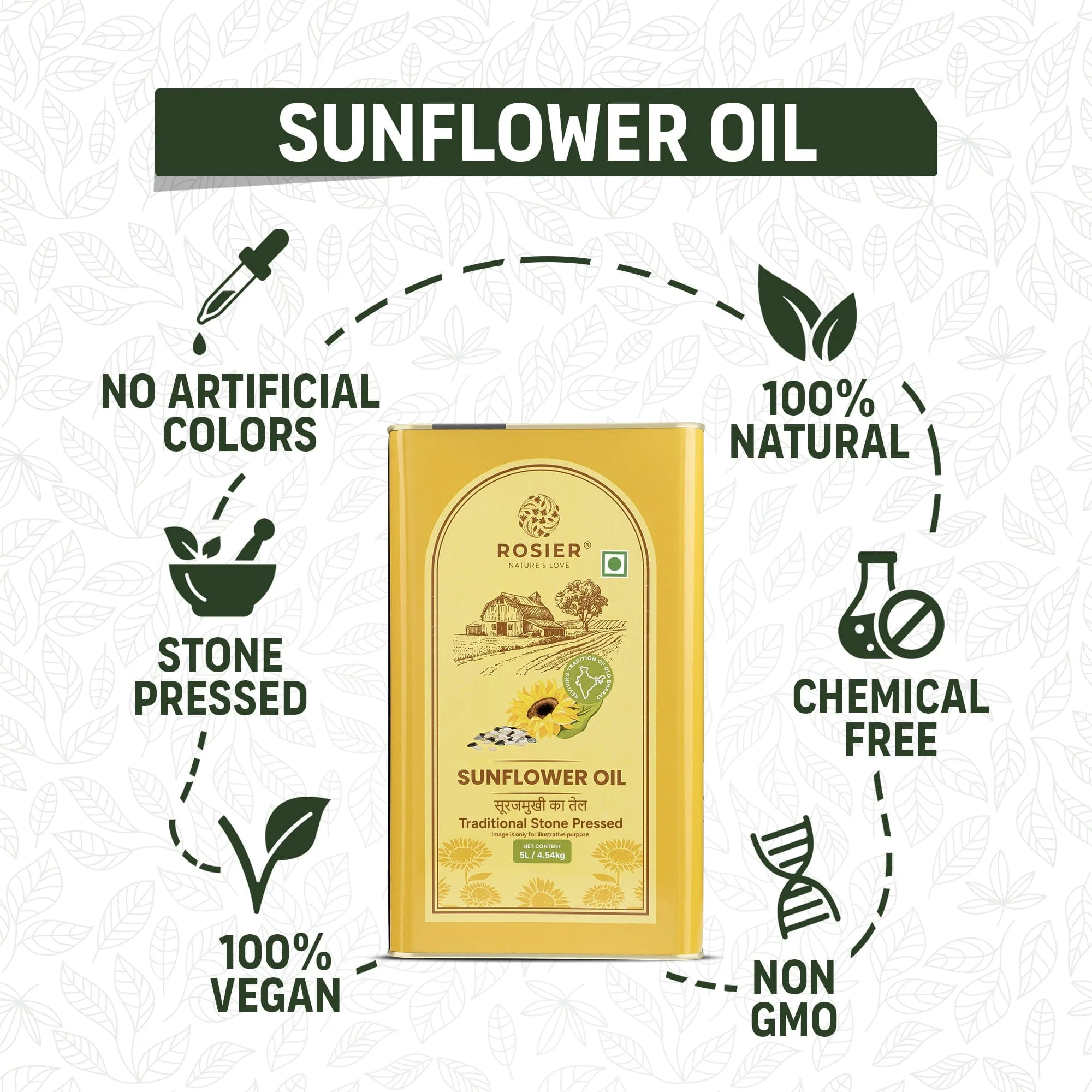Stone Pressed Sunflower Oil - Image 10
