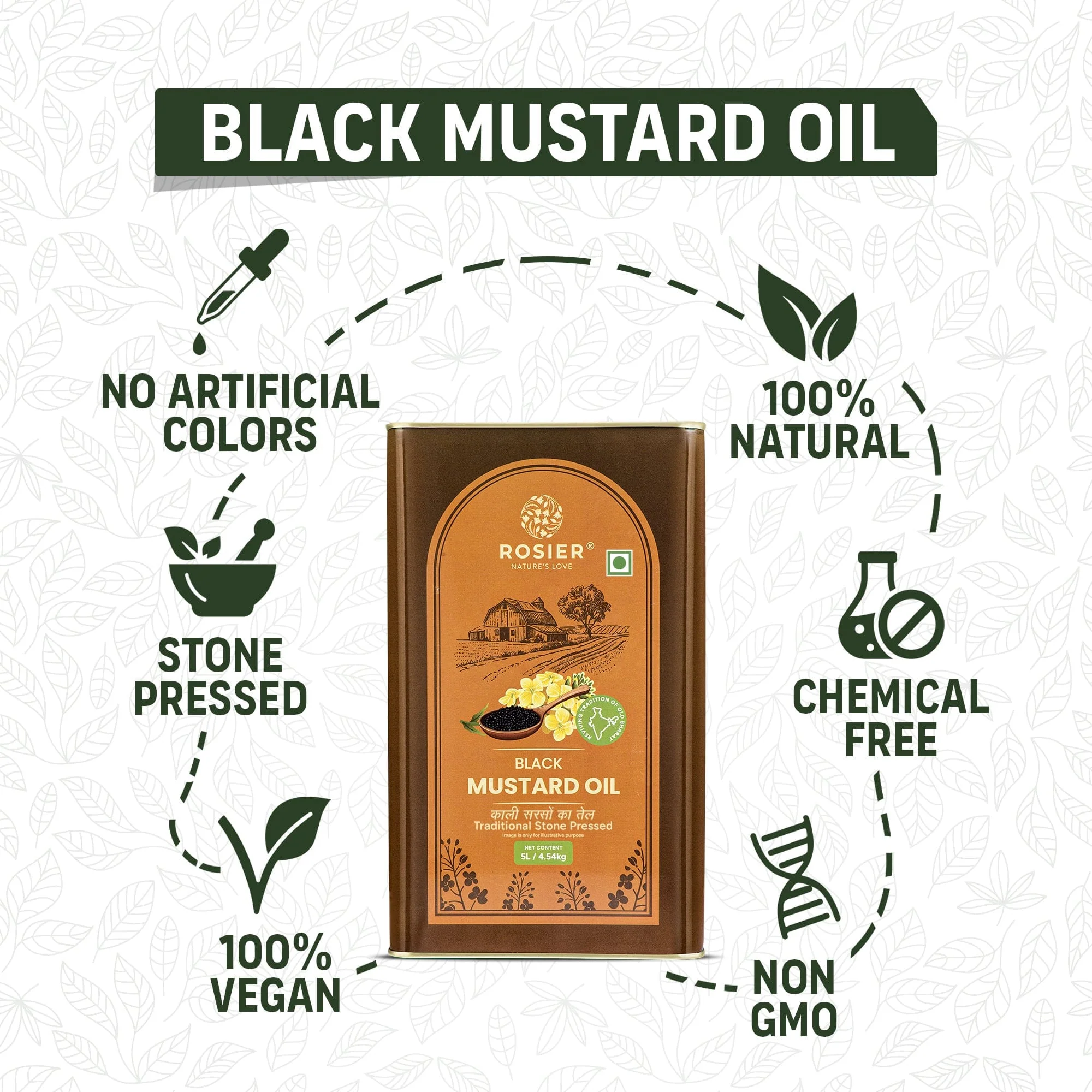 Stone Pressed Black Mustard Oil - Image 14