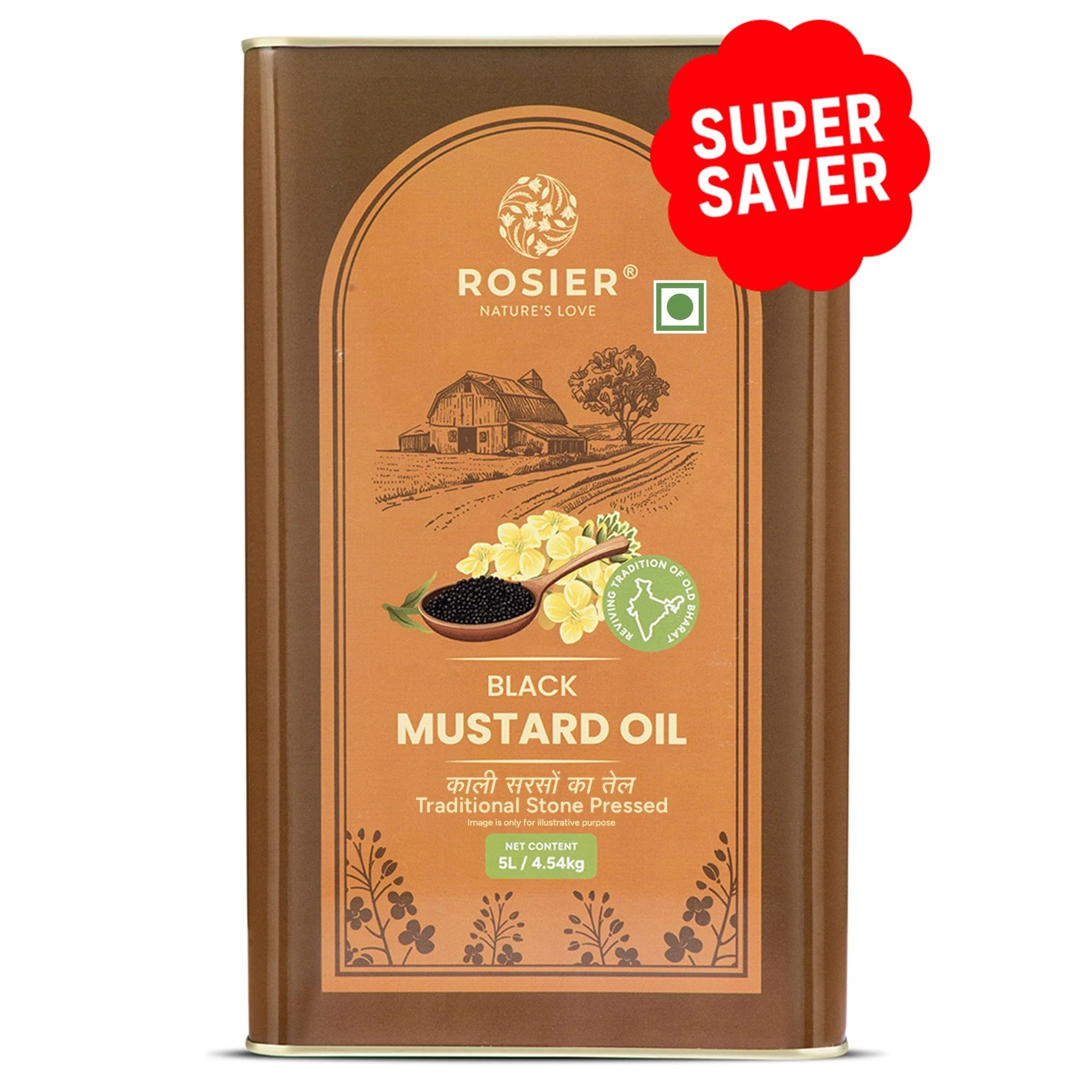 Stone Pressed Black Mustard Oil - Image 9