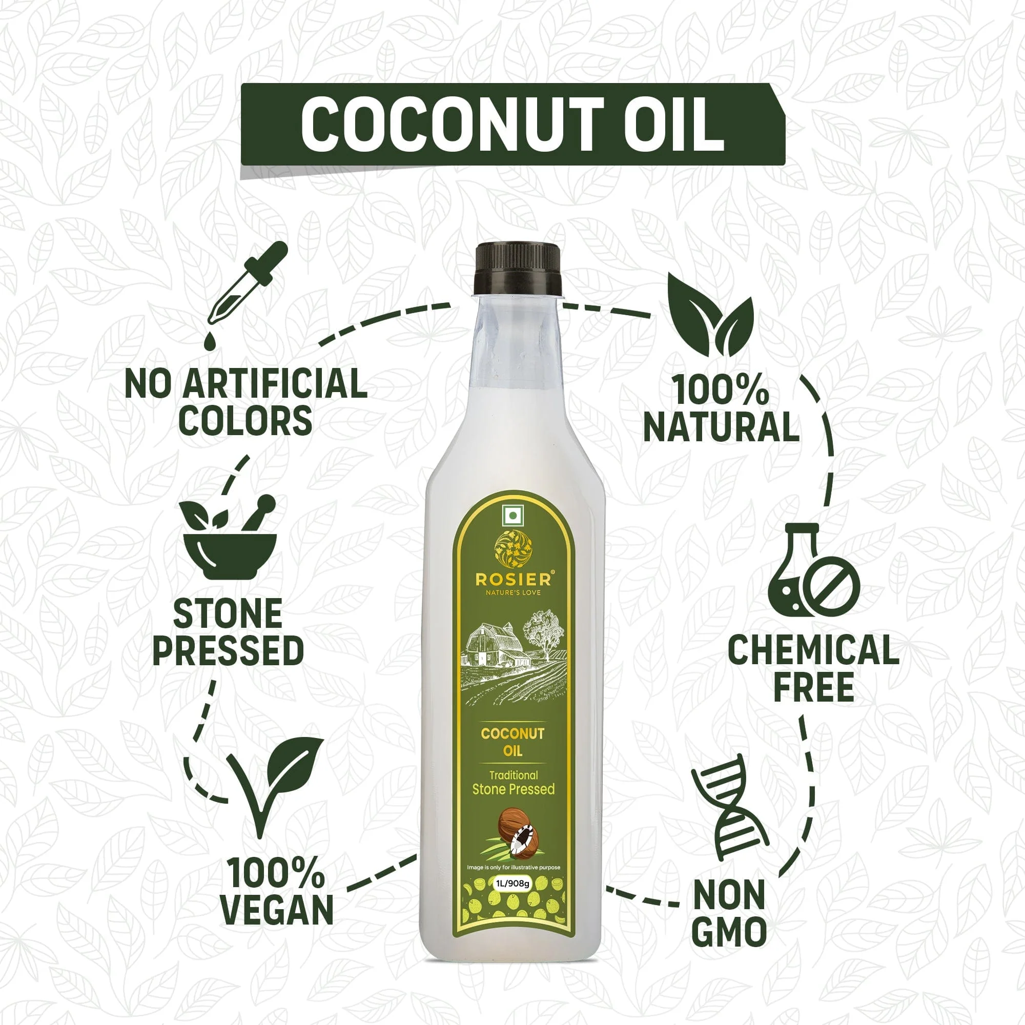 Stone Pressed Coconut Oil - Image 6